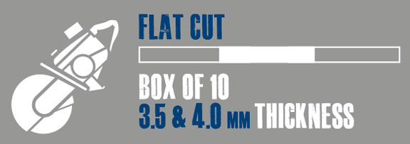 Flat Cut Abrasive Cutting Discs for Steel