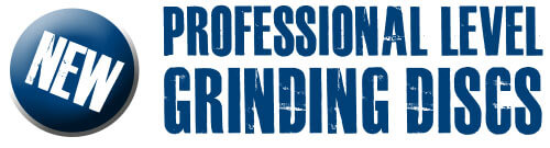 Professional level grinding discs logo