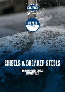 chisels and breaker steels from duro yokota